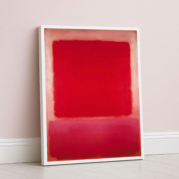Mark Rothko Red And Pink Canvas Wall Art