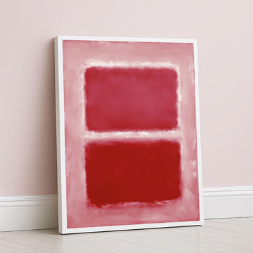 Mark Rothko Red And Pink Canvas Wall Art