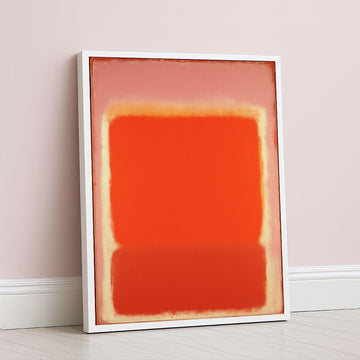 Mark Rothko Red And Orange Canvas Wall Art
