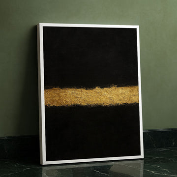 Mark Rothko Black And Gold Canvas Wall Art