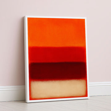Mark Rothko Style Warm Toned Color Field Canvas Wall Art