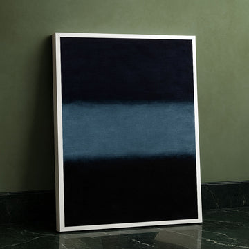 Mark Rothko Navy And Black Canvas Wall Art