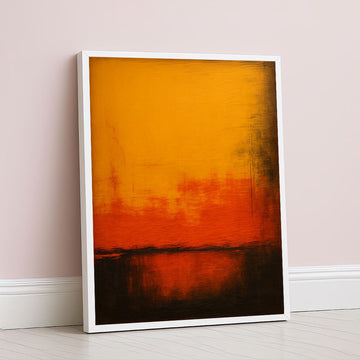 Mark Rothko Style Color Field Abstract Canvas Wall Art