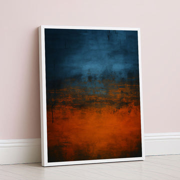 Mark Rothko Style Color Field Abstract Canvas Wall Art