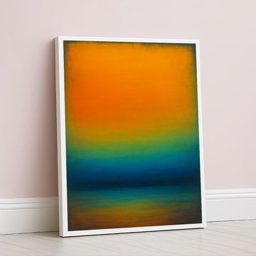 Mark Rothko Inspired Color Field Abstract Canvas Wall Art