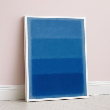 Mark Rothko Blue And Navy Canvas Wall Art