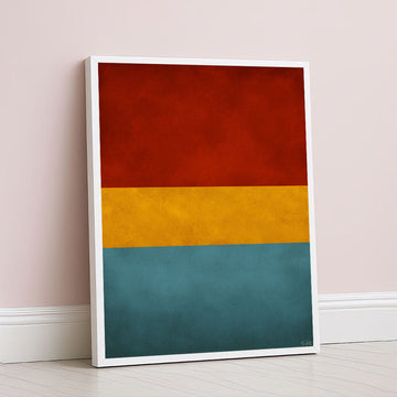 Mark Rothko Red And Yellow Canvas Wall Art