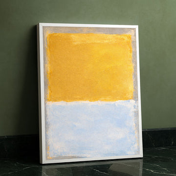 Mark Rothko Yellow And Blue Canvas Wall Art