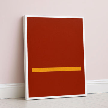 Mark Rothko Red And Orange Canvas Wall Art