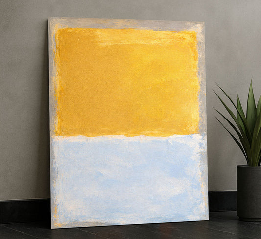 Mark Rothko Yellow And Blue Canvas Wall Art