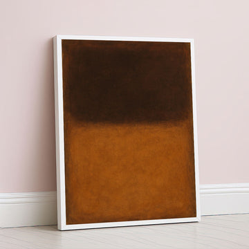 Mark Rothko Inspired Earth Tone Canvas Wall Art