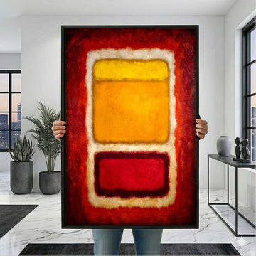Mark Rothko Yellow And Red Canvas Wall Art