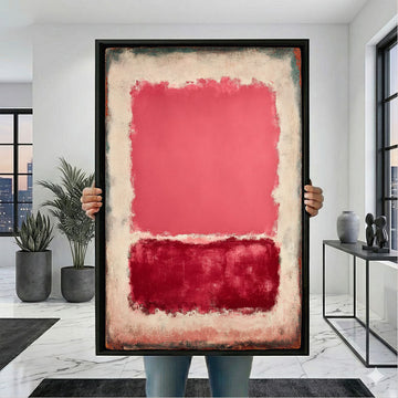 Mark Rothko Pink And Crimson Canvas Wall Art