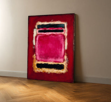 Mark Rothko Red And Black Canvas Wall Art
