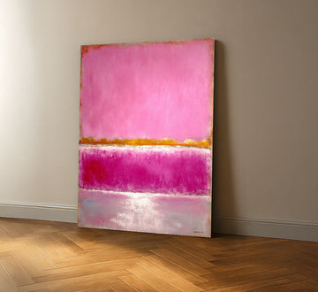 Mark Rothko Pink And Gold Canvas Wall Art