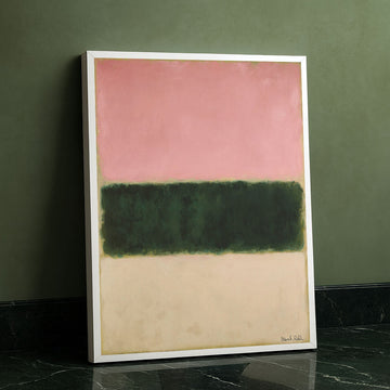Mark Rothko Pink And Green Canvas Wall Art