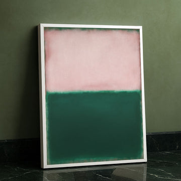 Mark Rothko Pink And Green Canvas Wall Art