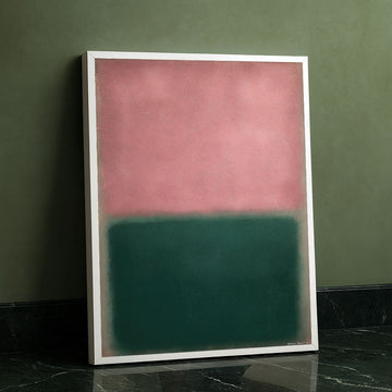 Mark Rothko Pink And Green Canvas Wall Art
