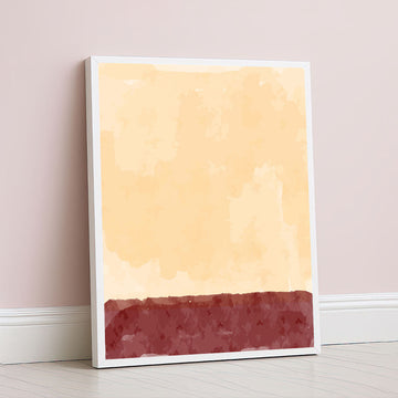 Mark Rothko Inspired Color Field Abstract Canvas Wall Art
