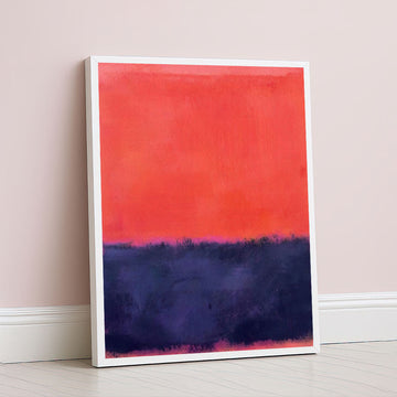 Mark Rothko Style Color Field Abstract Canvas Wall Art