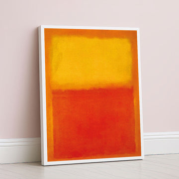 Mark Rothko Style Warm Color Field Canvas Wall Art