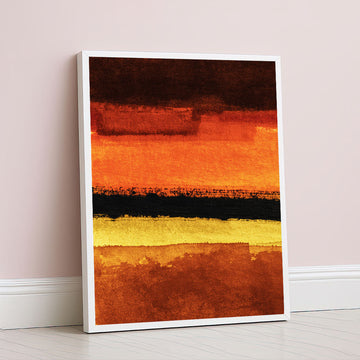 Mark Rothko Orange And Yellow Canvas Wall Art