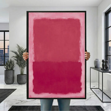 Mark Rothko Pink And Red Canvas Wall Art