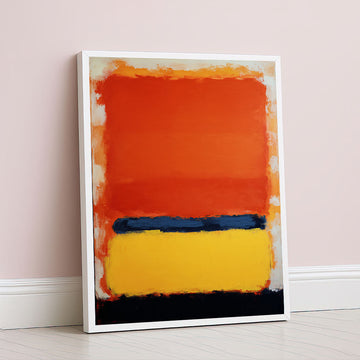 Mark Rothko Orange And Yellow Canvas Wall Art