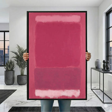 Mark Rothko Pink And Red Canvas Wall Art
