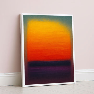 Mark Rothko Orange And Purple Canvas Wall Art