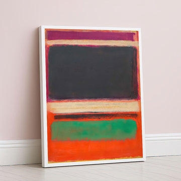 Mark Rothko Style Color Field Abstract Canvas Wall Art