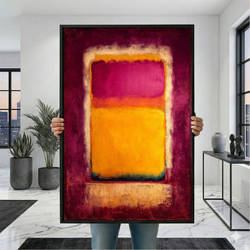 Mark Rothko Magenta And Yellow Canvas Wall Art