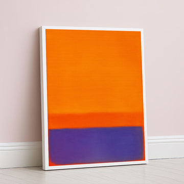 Mark Rothko Orange And Purple Canvas Wall Art