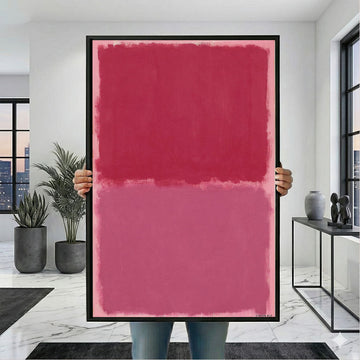 Mark Rothko Red And Pink Canvas Wall Art