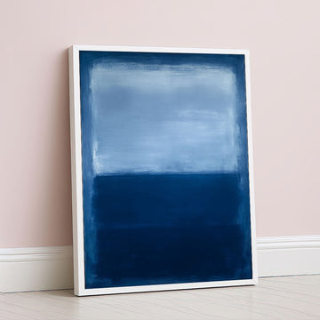 Mark Rothko Blue And Navy Canvas Wall Art