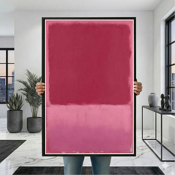 Mark Rothko Red And Pink Canvas Wall Art