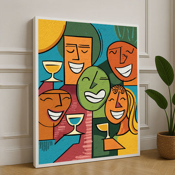 Sleek Minimalist Style Canvas Wall Art