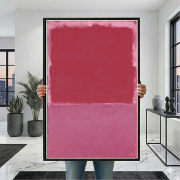 Mark Rothko Red And Pink Canvas Wall Art
