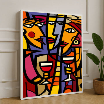 Bold Graphic Design Canvas Wall Art