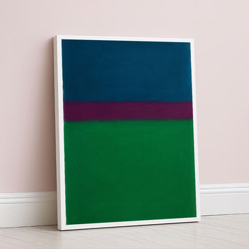 Mark Rothko Blue And Green Canvas Wall Art
