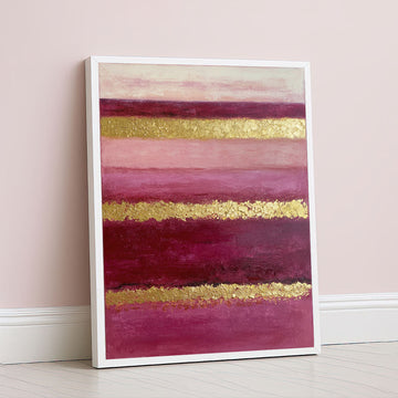 Mark Rothko Pink And Gold Canvas Wall Art