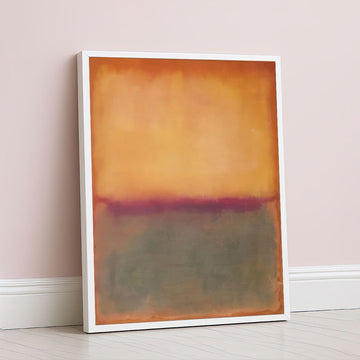 Mark Rothko Style Color Field Abstract Canvas Wall Art