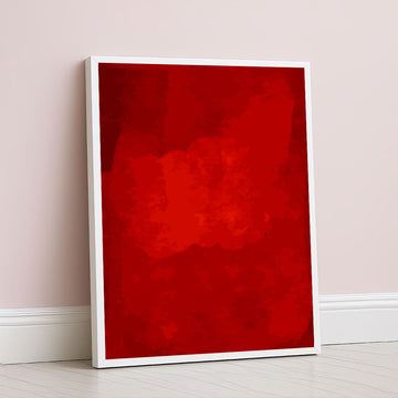 Mark Rothko Inspired Red Color Field Canvas Wall Art