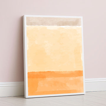 Mark Rothko Style Warm Color Field Canvas Wall Art