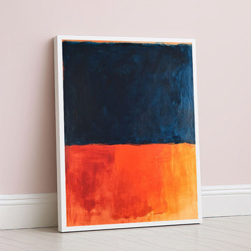 Mark Rothko Style Color Field Abstract Canvas Wall Art
