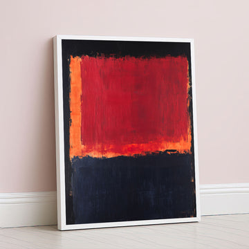 Mark Rothko Style Color Field Abstract Art Canvas Wall Art