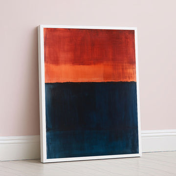 Mark Rothko Style Color Field Abstract Canvas Wall Art