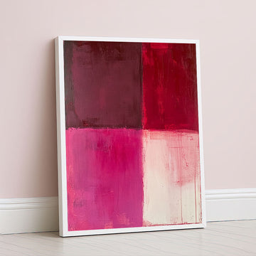 Mark Rothko Style Color Block Abstract Canvas Wall Art