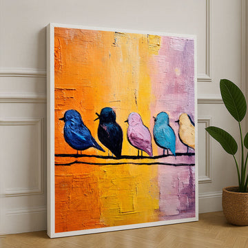 Sleek Minimalist Style Canvas Wall Art