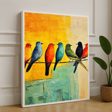 Sleek Minimalist Style Canvas Wall Art